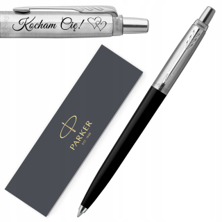 Parker Jotter 60 Black guľôčkové pero s gravírovaním